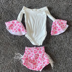 Cowgirl baby outfit